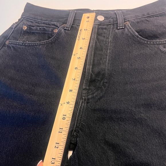 Boyish Toby Distressed High Rise Relaxed Tapered Jeans in Fatal Attraction NWOT - Picture 10 of 11